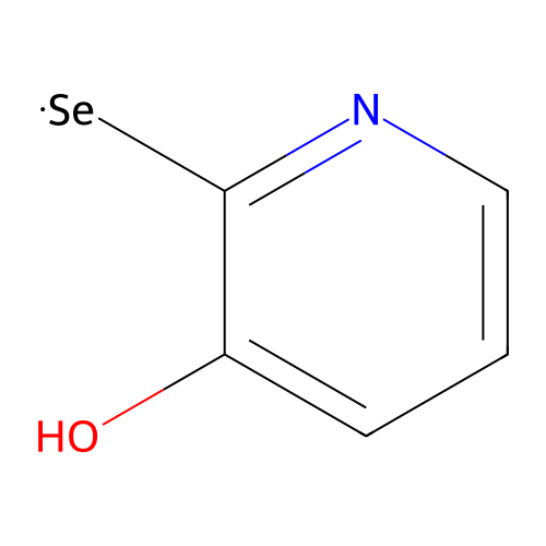 2-selanylpyridin-3-ol structure