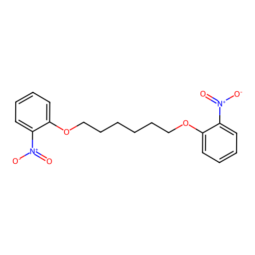 1-Nitro-2-{[6-(2-nitrophenoxy)hexyl]oxy}benzene structure