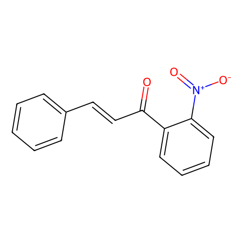 1-(2-Nitrophenyl)-3-phenyl-2-propen-1-one structure