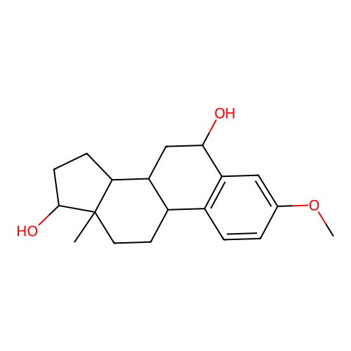 3-O-Methyl 6-Hydroxy 17b-Estradiol structure