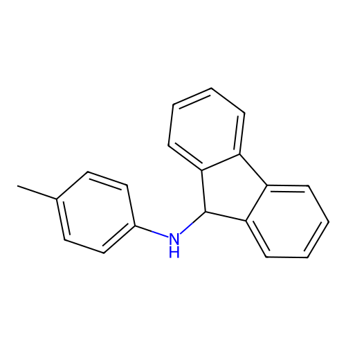 9H-Fluoren-9-amine, N-(4-methylphenyl)- structure