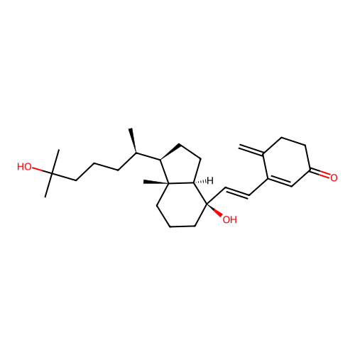8,25-Dihydroxy-9,10-seco-4,6,10(19)-cholestatrien-3-one structure