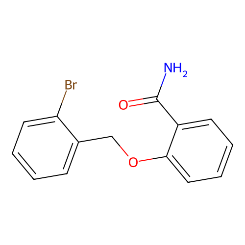 2-((2-Bromobenzyl)oxy)benzamide structure