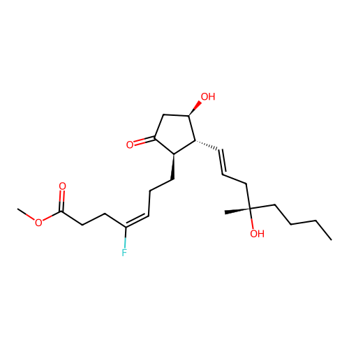 4-Fluoroenisoprost structure