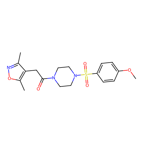 C18H23N3O5S structure