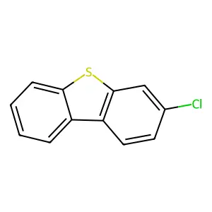 3-Chlorodibenzothiophene structure