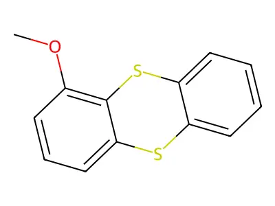 1-Methoxythianthrene structure
