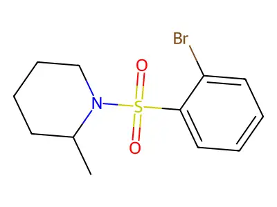 2,8-Dinitrodibenzothiophene structure