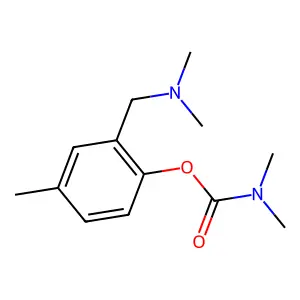2-[(Dimethylamino)methyl]-4-methylphenyl dimethylcarbamate structure