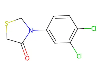3-(3,4-Dichlorophenyl)-1,3-thiazolidin-4-one structure
