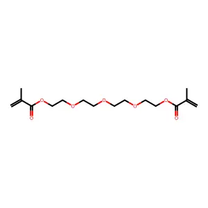 Tetraethylene glycol, dimethacrylate structure