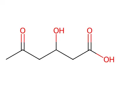 3-羟基-5-氧己酸 structure