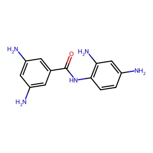 Benzamide, 3,5-diamino-N-(2,4-diaminophenyl)- structure