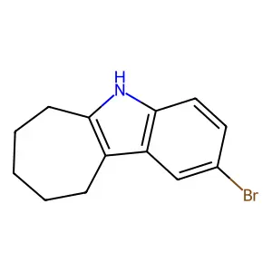 2-Bromo-5,6,7,8,9,10-hexahydrocyclohepta[b]indole structure