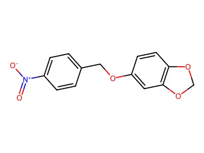 5-[(4-Nitrobenzyl)oxy]-1,3-benzodioxole structure