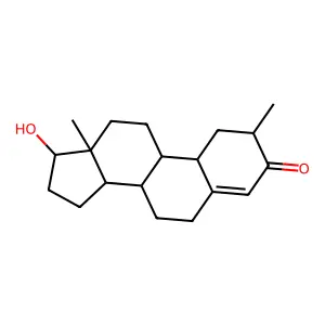 2alpha-Methyl-19-nortestosterone structure