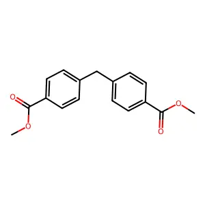 Methyl 4-[(4-methoxycarbonylphenyl)methyl]benzoate structure