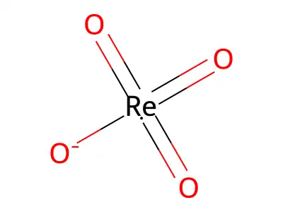 Tetraoxorhenate(1-) structure