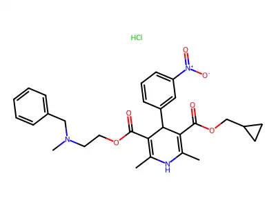C29H33N3O6.ClH.1/2H2O structure