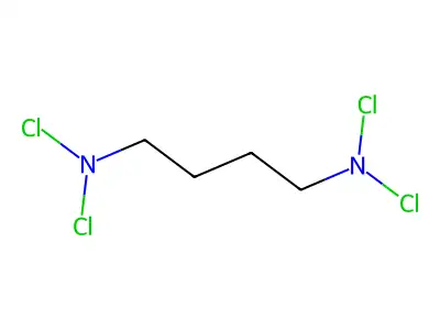 N,N,N',N'-四氯-1,4-丁二胺 structure