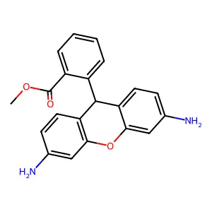 二氢罗丹明123 structure