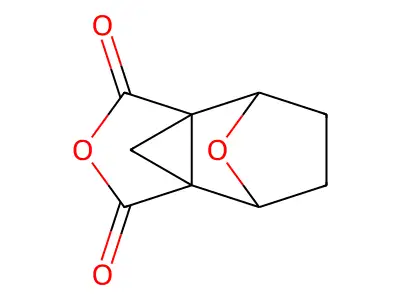 1H,3H-4,7-Epoxy-3a,7a-methanoisobenzofuran-1,3-dione, tetrahydro-, (3a-alpha,4-beta,7-beta,7a-alpha)- structure