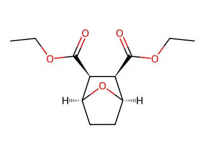 7-Oxabicyclo(2.2.1)heptane-2,3-dicarboxylic acid, diethyl ester, (exo,exo)- structure