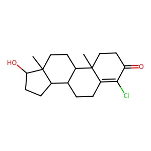 氯司替勃 structure