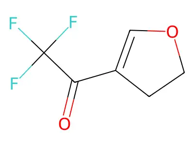 1-(4,5-Dihydrofuran-3-yl)-2,2,2-trifluoroethan-1-one structure
