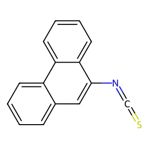 9-Phenanthryl isothiocyanate structure