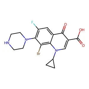 Quinolone der. structure