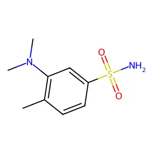 3-氨基-N,N,4-三甲基苯磺酰胺 structure