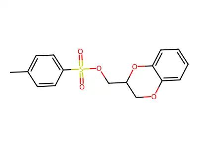 (2,3-Dihydrobenzo[b][1,4]dioxin-2-yl)methyl 4-methylbenzenesulfonate structure