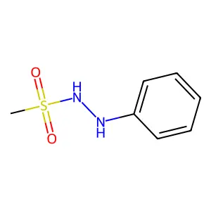 N'-苯基甲磺酰肼 structure