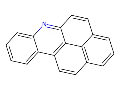 Benzo(h)naphtho(2,1,8-def)quinoline structure