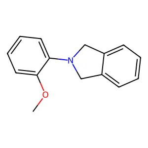 1H-Isoindole, 2,3-dihydro-2-(2-methoxyphenyl)- structure