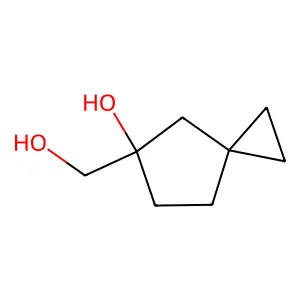 5-(Hydroxymethyl)spiro[2.4]heptan-5-ol structure
