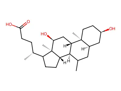 7-Methyldeoxycholic acid structure