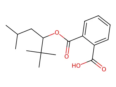 2-[(1-Tert-butyl-3-methylbutoxy)carbonyl]benzoic acid structure