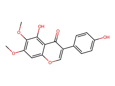 7-O-Methyltectorigenin structure