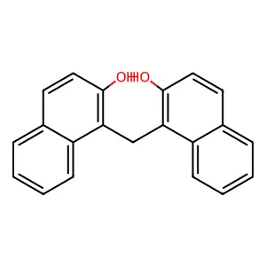 1,1'-Methylenebis(2-naphthalenol) structure