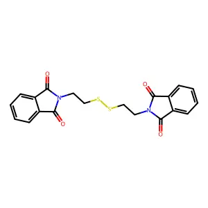 Di-phthaloyl-cystamine structure