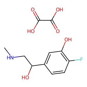 4-Fluorophenylephrine structure