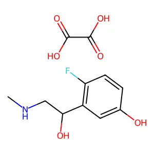 6-Fluorophenylephrine structure