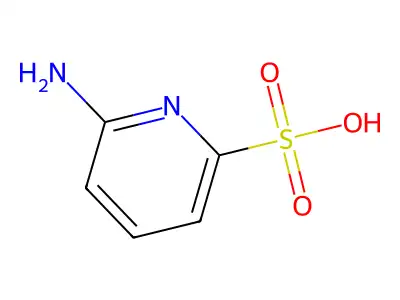 6-aminopyridine-2-sulfonic Acid structure