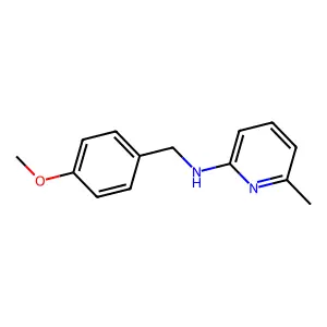 N-[(4-methoxyphenyl)methyl]-6-methylpyridin-2-amine structure