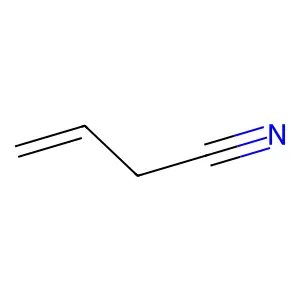 3-Butenenitrile structure