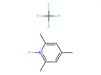 1-Fluoro-2,4,6-trimethylpyridinium Tetrafluoroborate (Fluorinating Reagent) structure