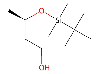 1-Butanol, 3-t-butyldimethylsilyloxy- structure
