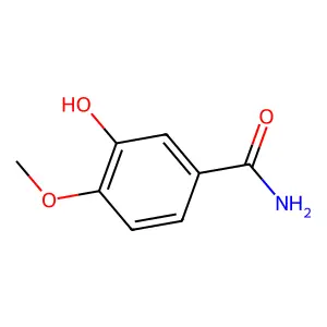 3-Hydroxy-4-methoxybenzamide structure